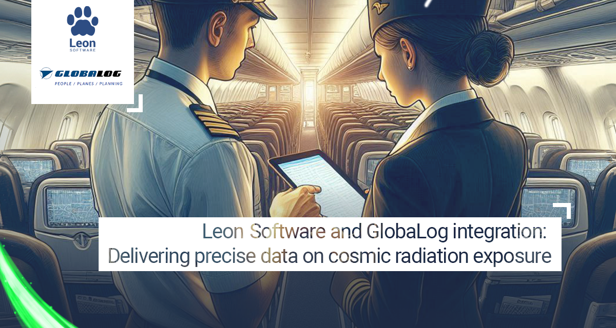 Leon Software and GlobaLog integration: Delivering precise data on cosmic radiation exposure