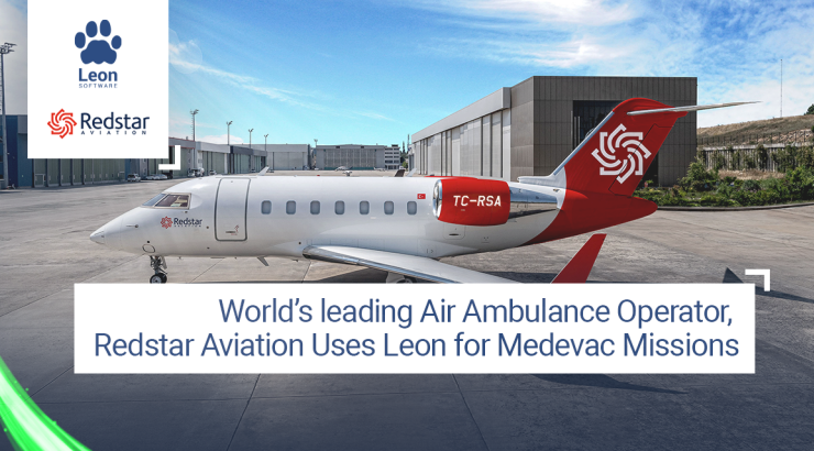 World’s leading Air Ambulance Operator, Redstar Aviation Uses Leon for Medevac Missions