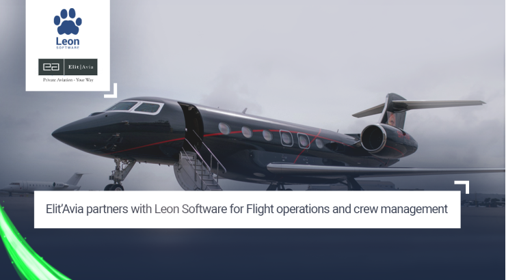 Elit’Avia partners with Leon Software for Flight operations and crew management