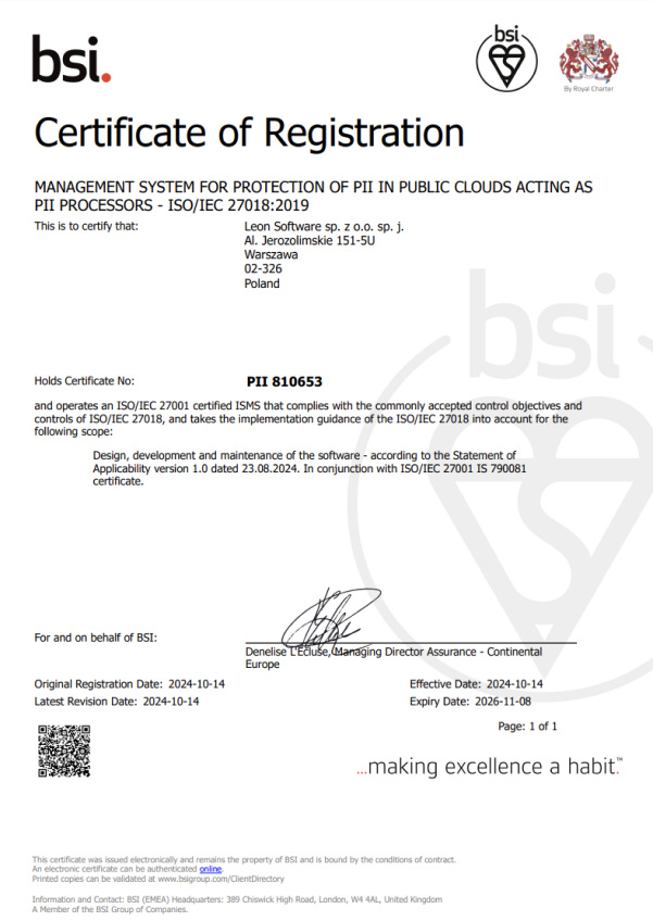 ISO/IEC 27018:2019