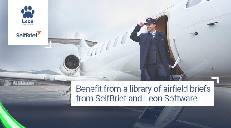 Benefit from a library of airfield briefs from SelfBrief and Leon Software
